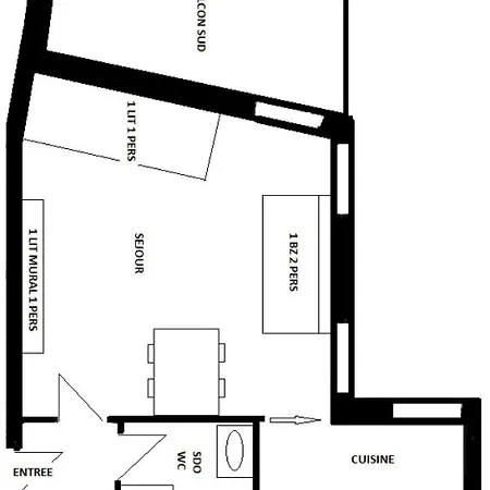 Apartamento Résidence La Porte De Montchavin - Pour 3 Personnes Mae-9504